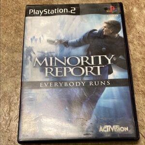 PlayStation 2 Minority Report Game